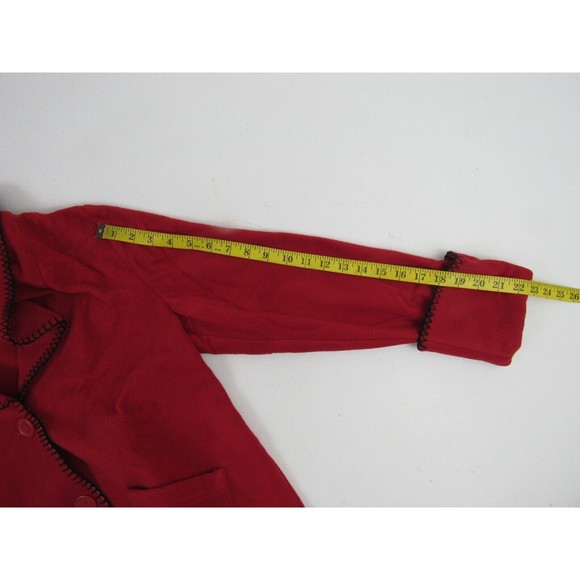 Tudor Court Red Fleece Long-Sleeve Jacket - Picture 12 of 16